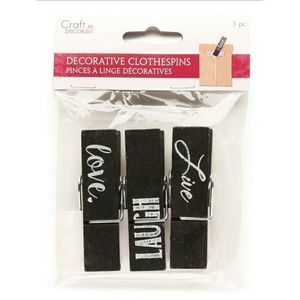 2 Packages of Decorative Clothespins for arts crafts diy decor